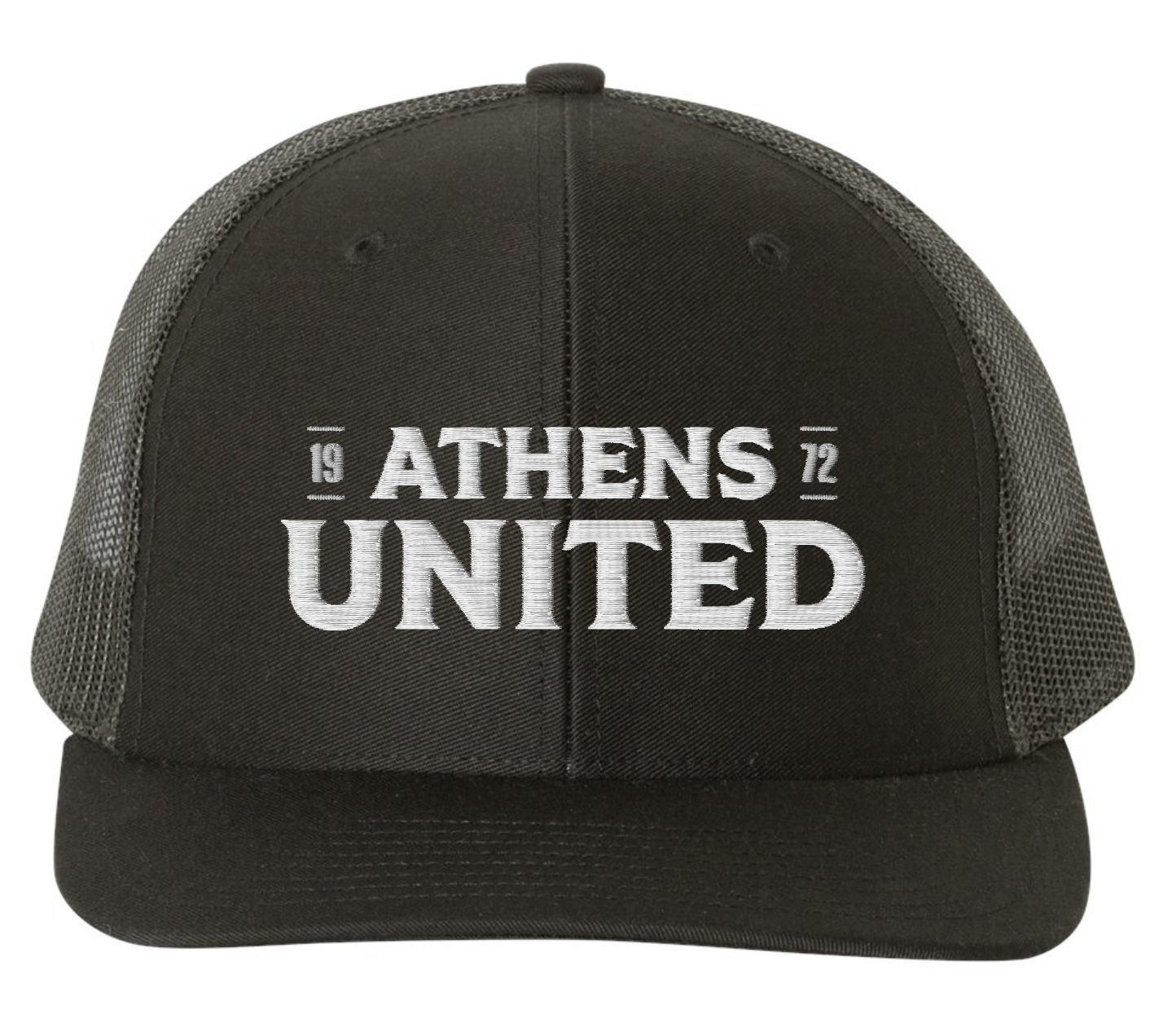 Solid Embroidered Trucker Hat
