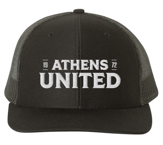 Solid Embroidered Trucker Hat
