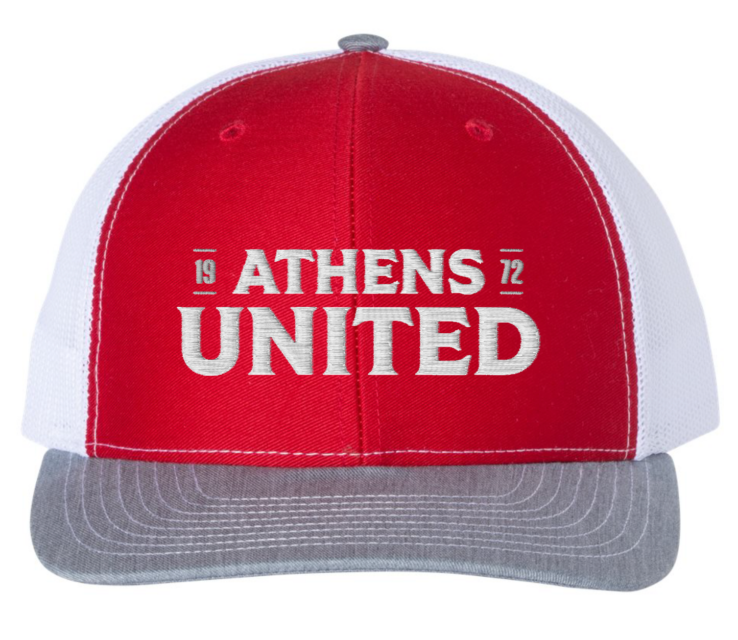 Solid Embroidered Trucker Hat