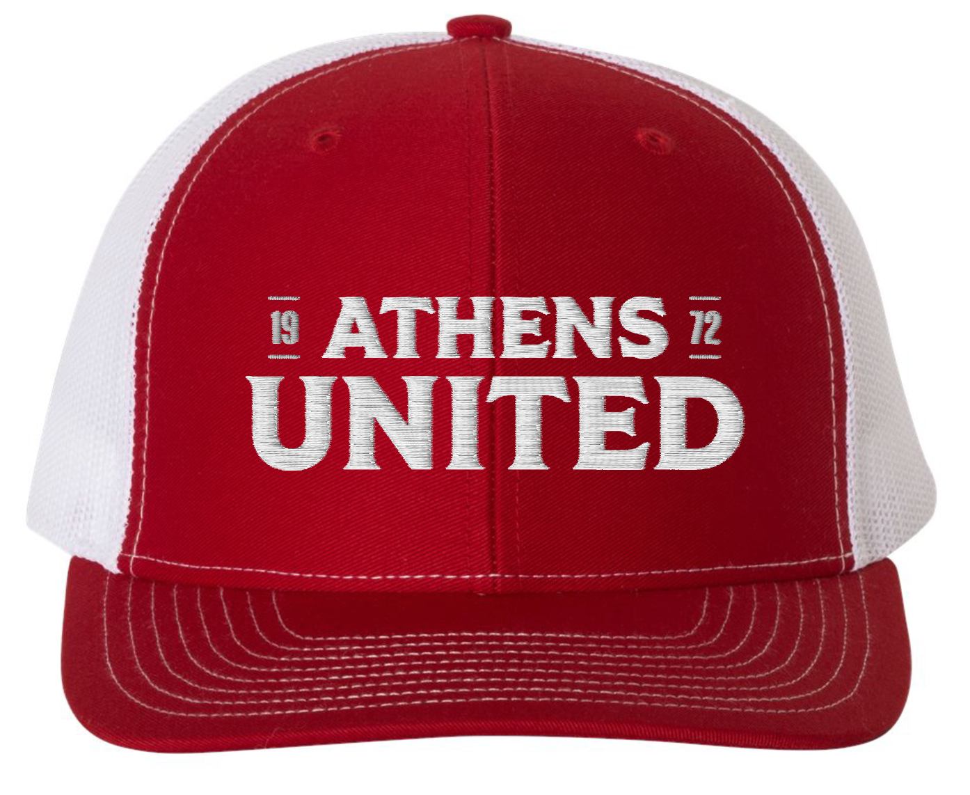 Solid Embroidered Trucker Hat