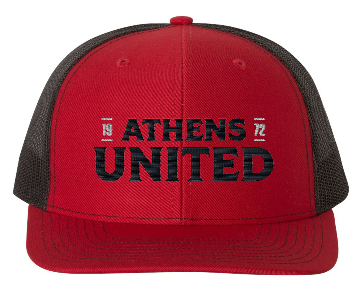 Solid Embroidered Trucker Hat