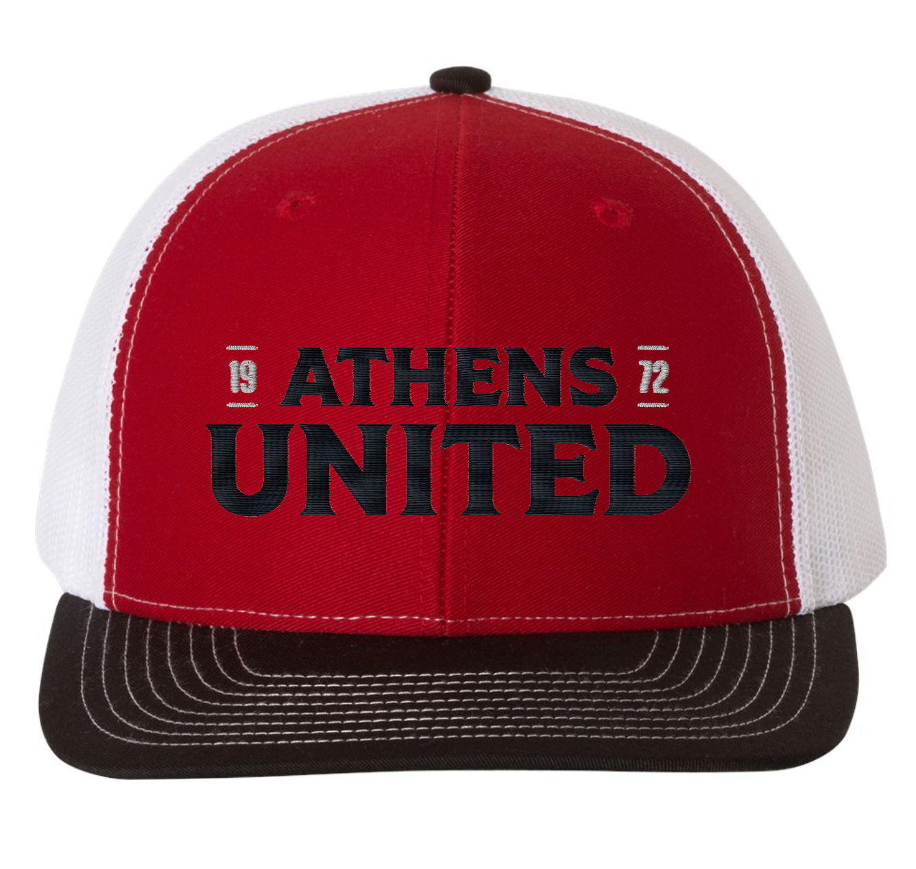 Solid Embroidered Trucker Hat