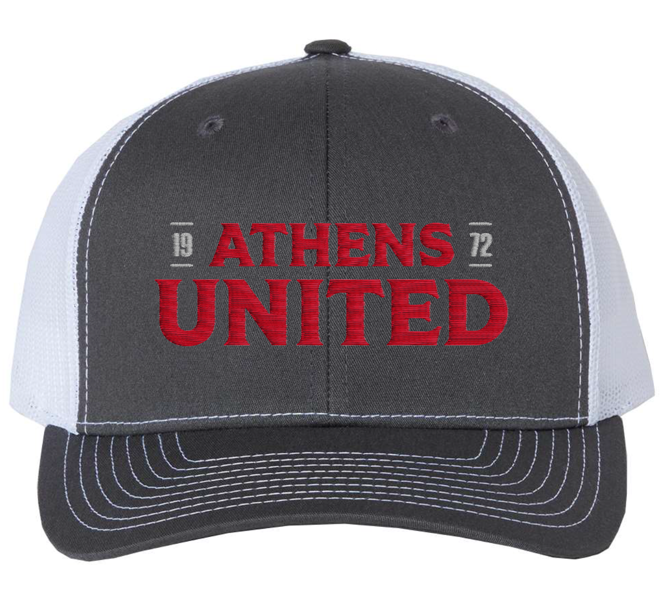 Solid Embroidered Trucker Hat