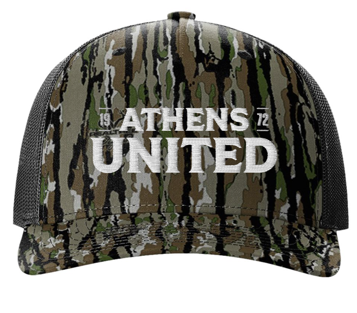 Camo Embroidered Trucker Hat