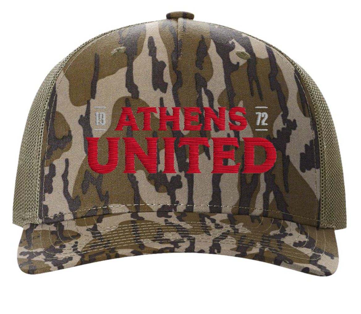 Camo Embroidered Trucker Hat